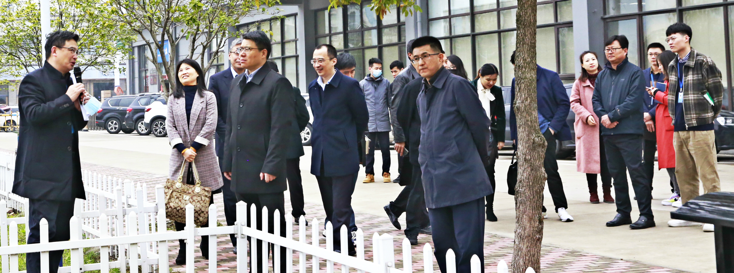 合肥市政府副市長龔春剛一行蒞臨中水三立調(diào)研指導(dǎo)